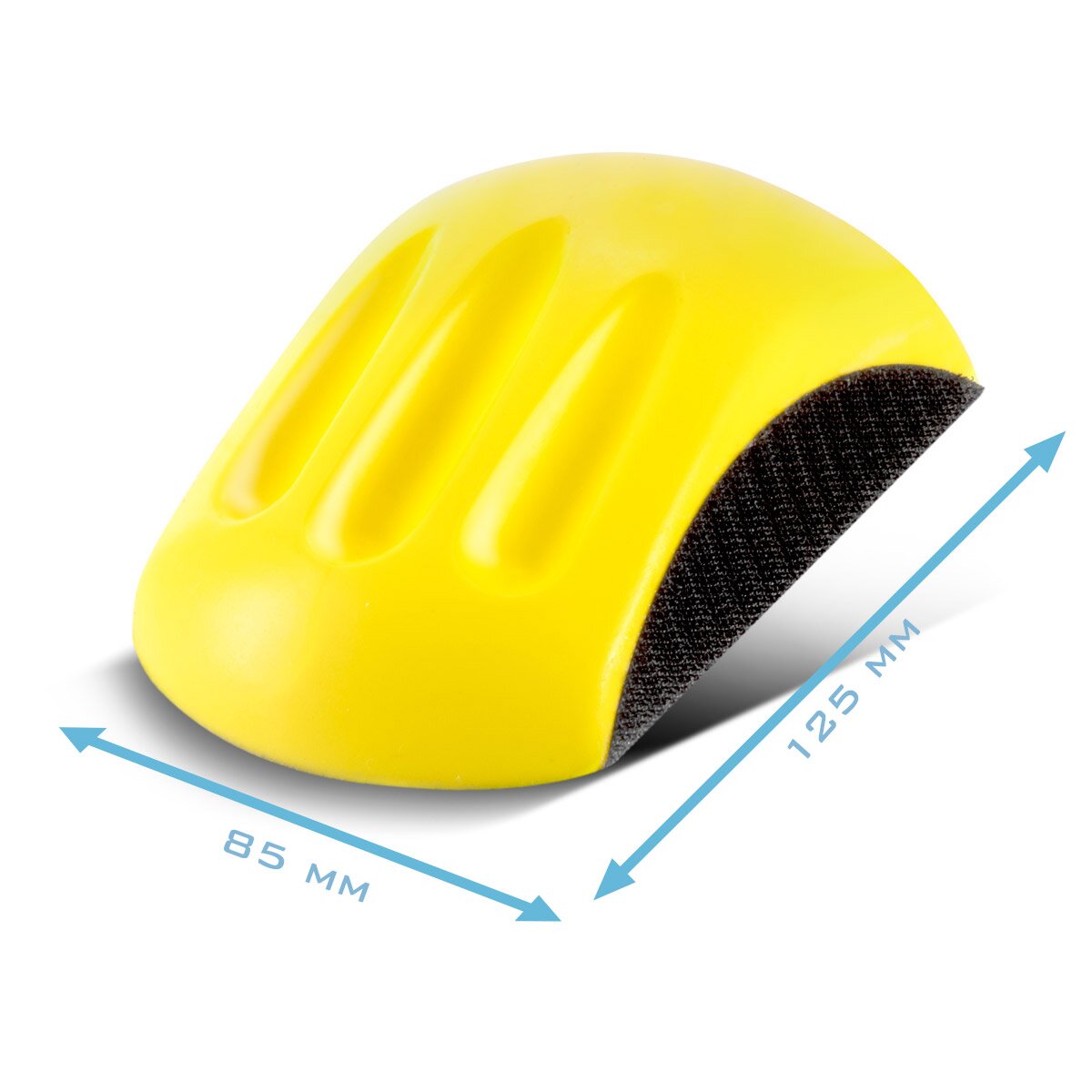 Juego de tacos de lijado manual STAHLWERK con P80 | P100 | P120 | P150 | P180 | P240 | Bloque de lijado de grano P320 | Esponja abrasiva | Lijadora manual de espuma de PU con abrasivo con velcro 85 x 125 mm