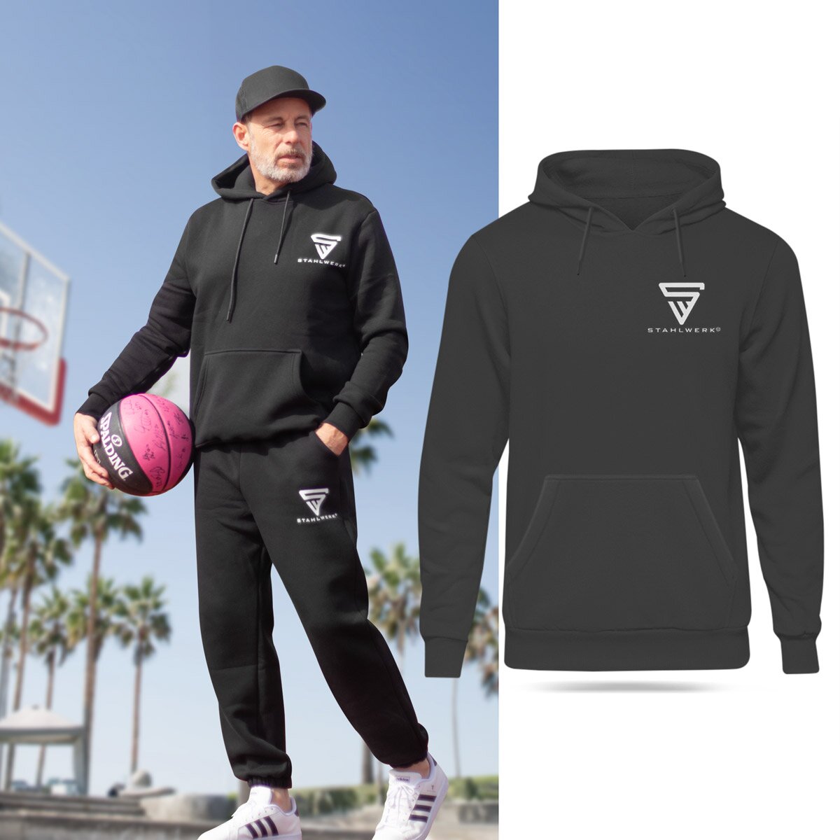 STAHLWERK Hoodie Size: L