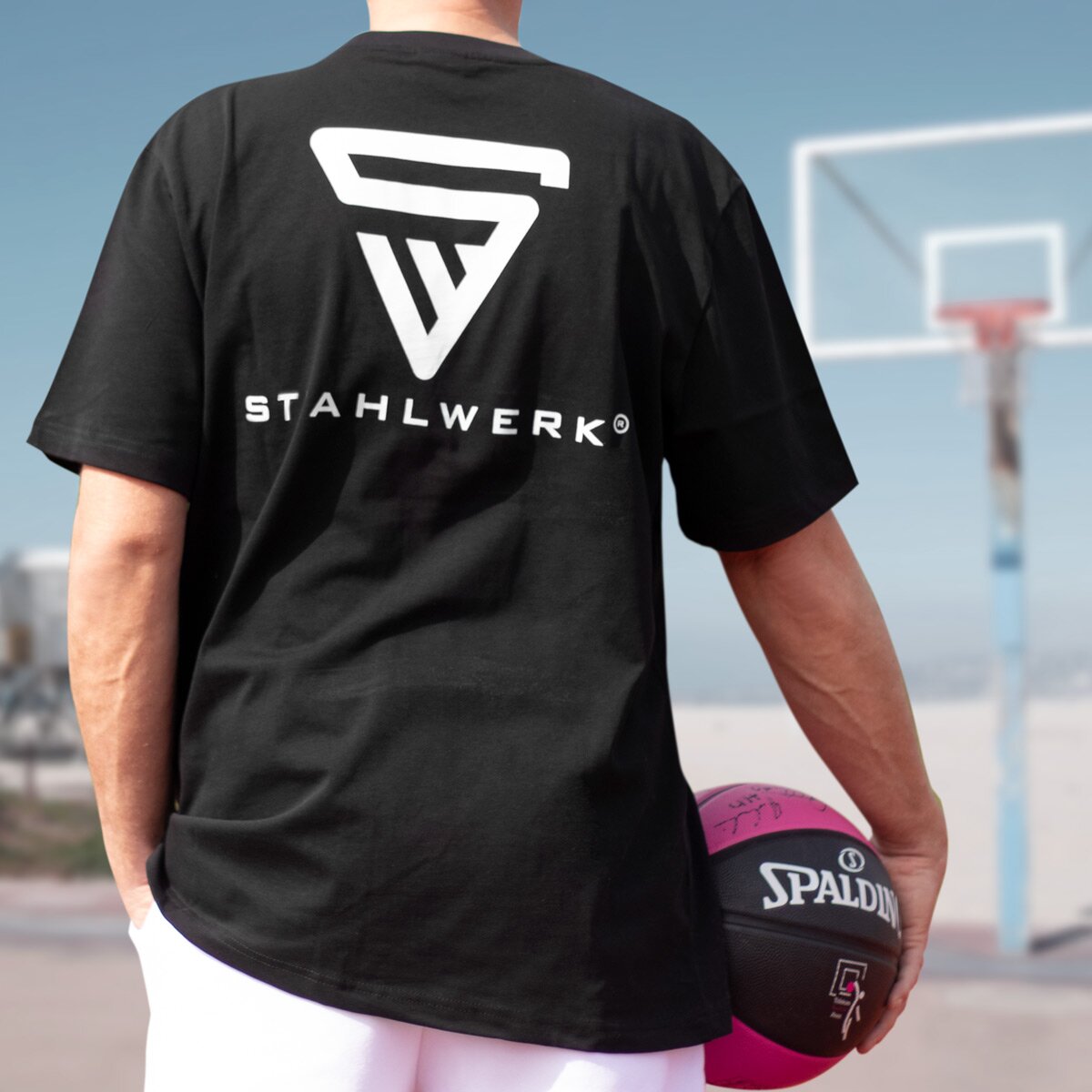Camiseta STAHLWERK Talla: M 100% algodón merchandising fan item