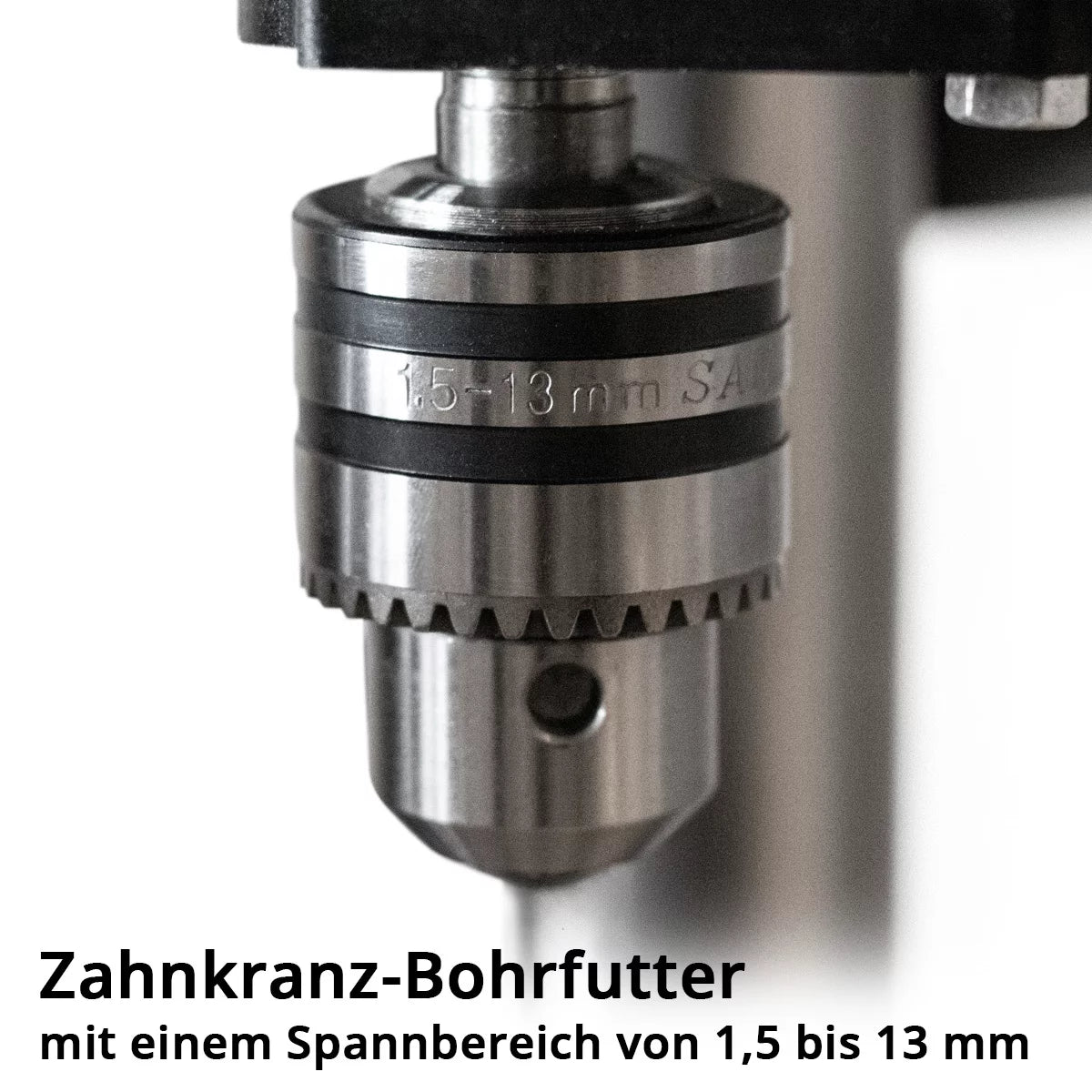 Taladradora de columna STAHLWERK BD-350 ST | Taladro de Banco Preciso 350W para Bricolaje, Construcción Metálica | Diámetro de perforación Ø 13 mm | 620 - 2.620 rpm | Mesa de perforación robusta y base metálica para mayor estabilidad.