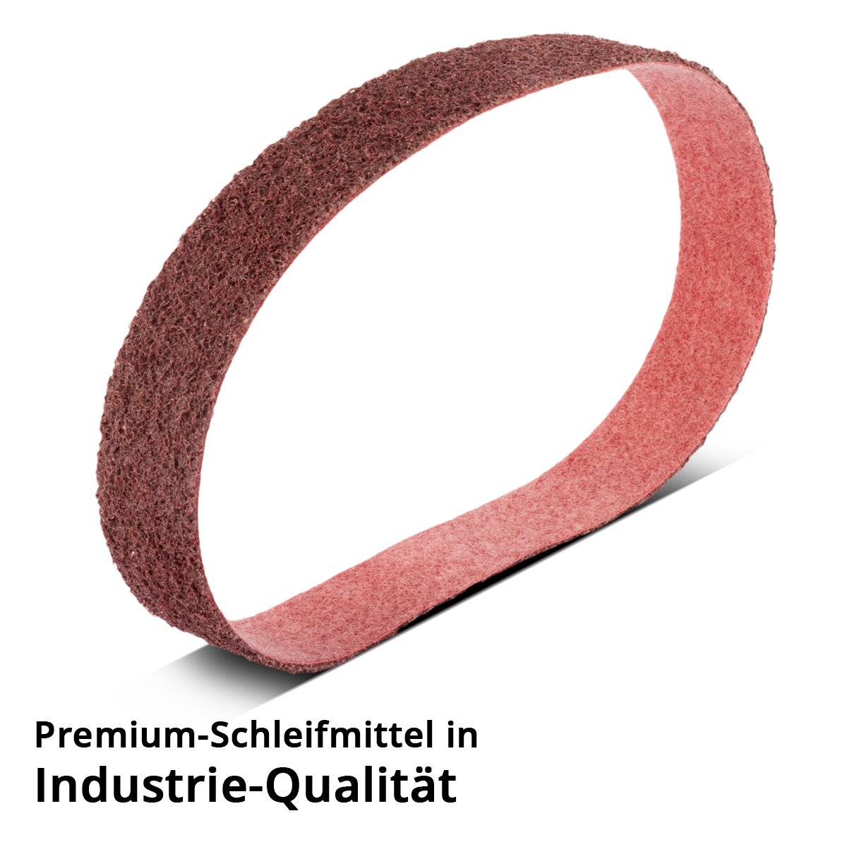 STAHLWERK non-tissé abrasif grain moyen 40 x 760 mm bande abrasive | Rubans non tissés | Non-tissé de polissage | Bandes abrasives universelles | Abrasifs pour meuleuses à bande de tubes, ponceuses à bande et ponceuses
