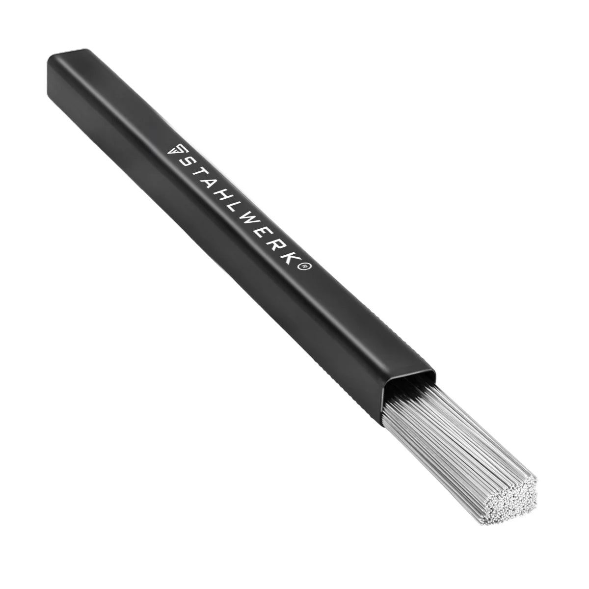 Varillas de soldadura TIG STAHLWERK ER4043Si5 de aluminio de alta aleación / Ø 1,6 mm x 500 mm / 2 kg / incluida caja de almacenamiento