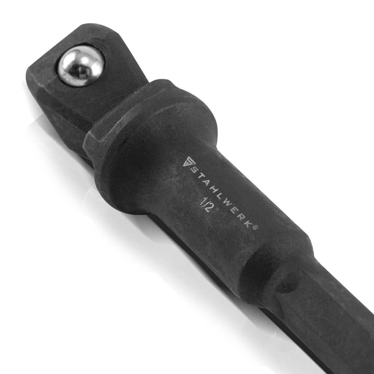 STAHLWERK 3-piece socket wrench adapter set made of chrome-molybdenum with ball lock suitable for cordless screwdrivers and drills