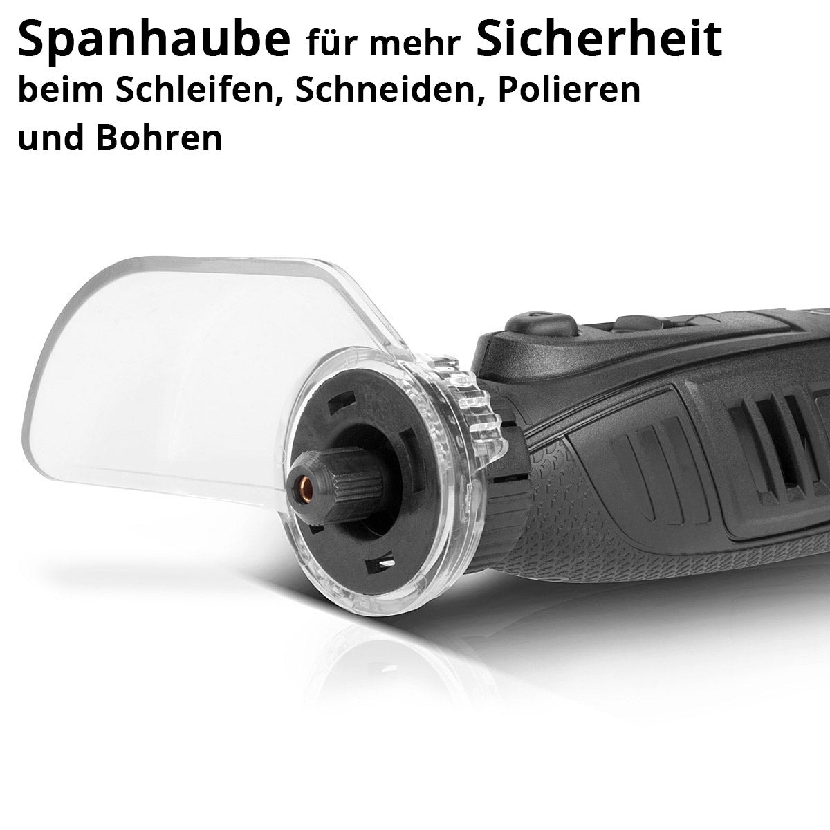 STAHLWERK Akku Mehrzweckschleifer AMF-80 ST 5.000-25.000 U/min 2.000 mAh Multifunktionswerkzeug / Drehwerkzeug / Schleifgerät / Minischleifer mit 53-teiligem Zubehör und USB-Ladekabel