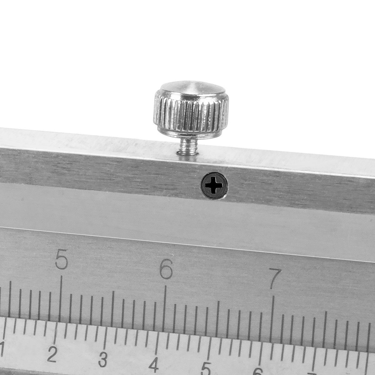 STAHLWERK caliper 0-150 mm DIN 862 caliper / measuring gauge made of hardened carbon steel for external, internal and depth measurements