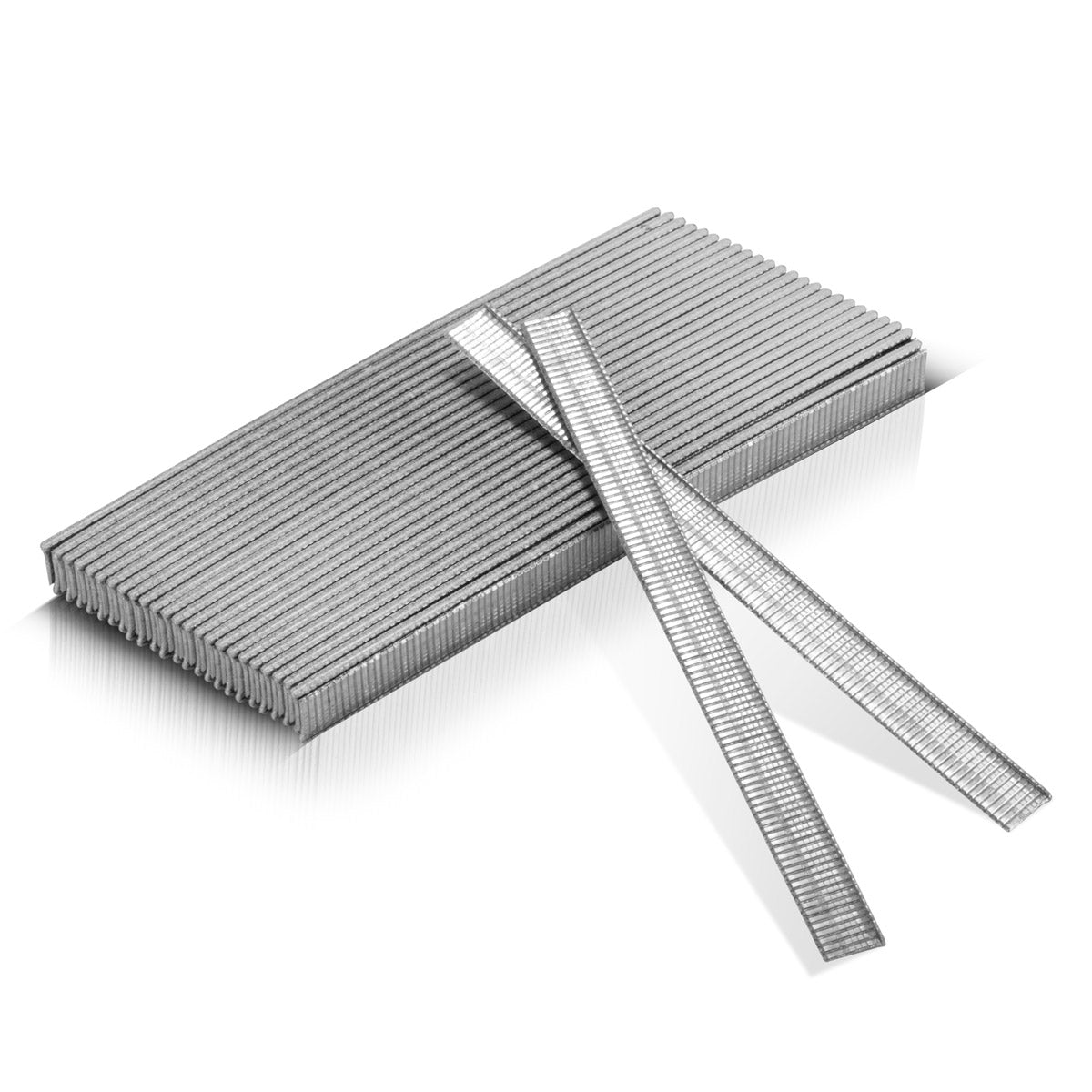 Clavos de aire comprimido STAHLWERK de 10 mm, calibre 18 (1,25 x 1,05 mm) con cabeza de 2 mm de ancho en un juego de 5000 clavos en tiras | Clavos grapadores | Clavos de aire comprimido para clavadoras, pistolas de clavos y grapadoras de 10 mm calibre 18
