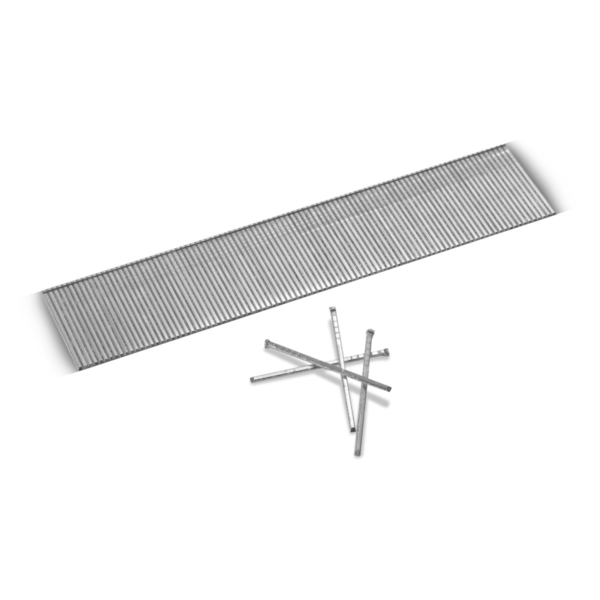 STAHLWERK Druckluft Nägel 25 mm Gauge 18 (1,25 x 1,05 mm) mit 2 mm Kopfbreite im 5000er Set Streifennägel | Tackernägel | Druckluft Stifte für Nagler, Nagelpistolen und Tacker