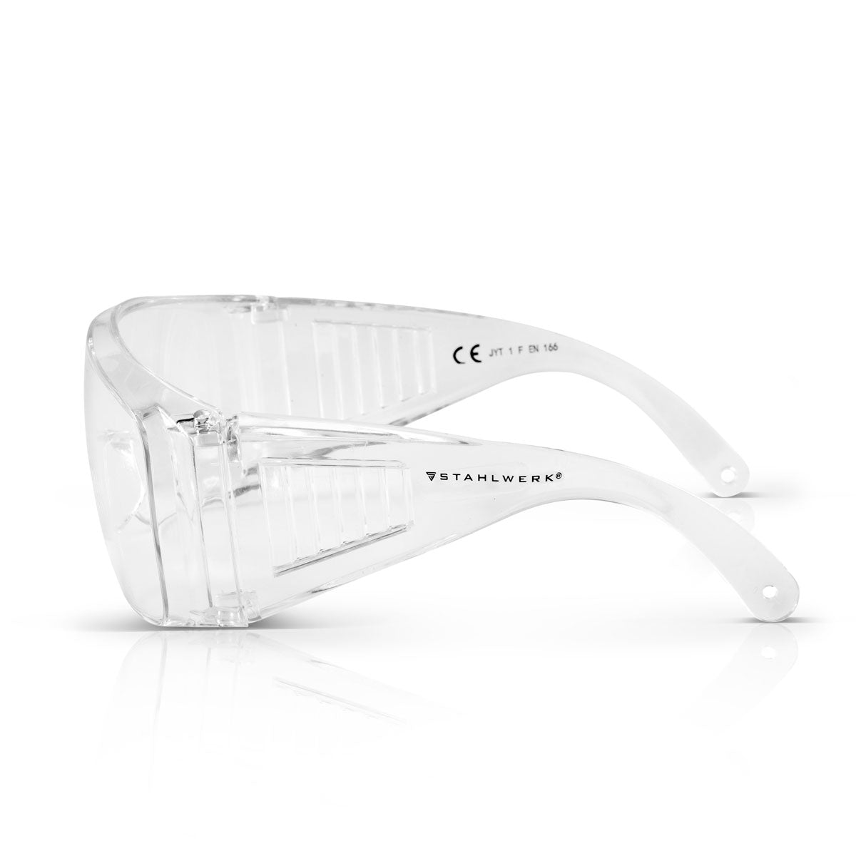 STAHLWERK gafas de protección / cubregafas / gafas de trabajo / equipo de seguridad laboral / gafas protectoras resistentes a los arañazos