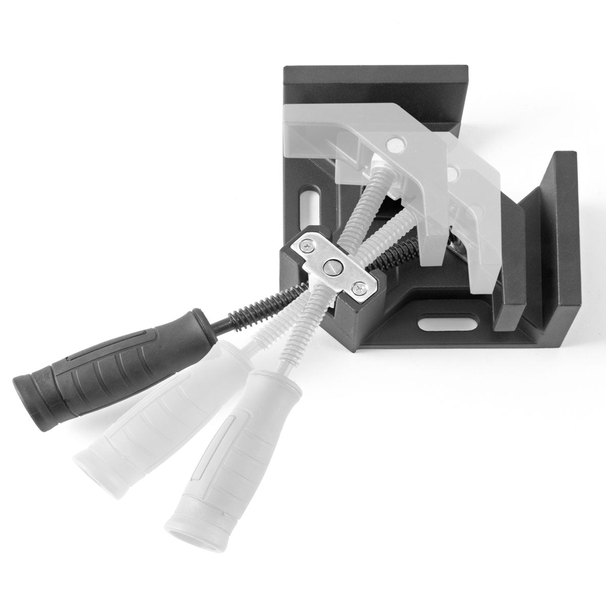 STAHLWERK WK 95-ST Stable and lightweight angle clamp for workpieces made of metal, wood and plastic