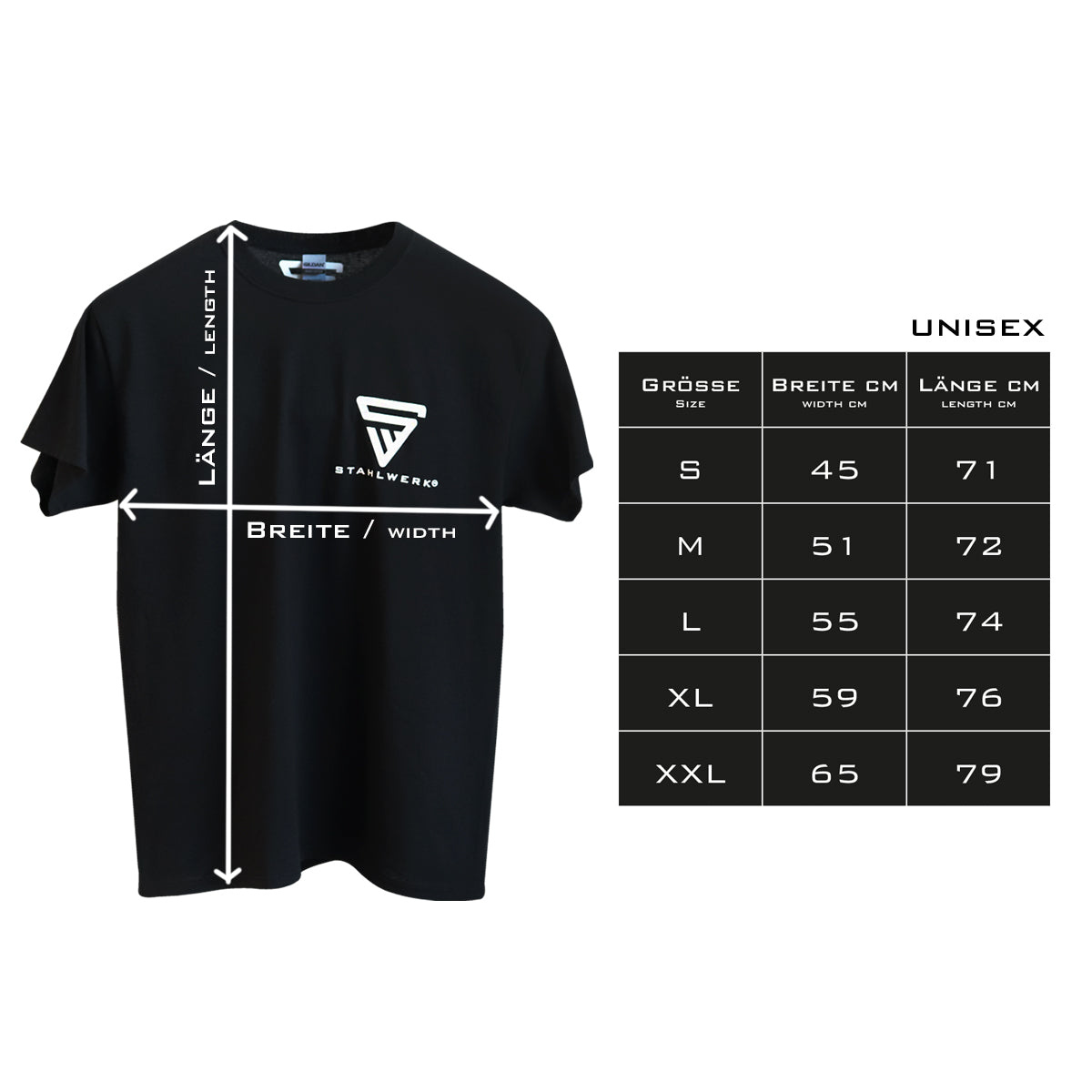 Camiseta STAHLWERK Talla: M 100% algodón merchandising fan item